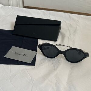 Christian Dior Umbrage Black Chrome Sunglasses